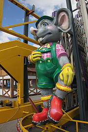 Wiesnaufbau 1.9.2010 (Foto: Martin Schmitz)